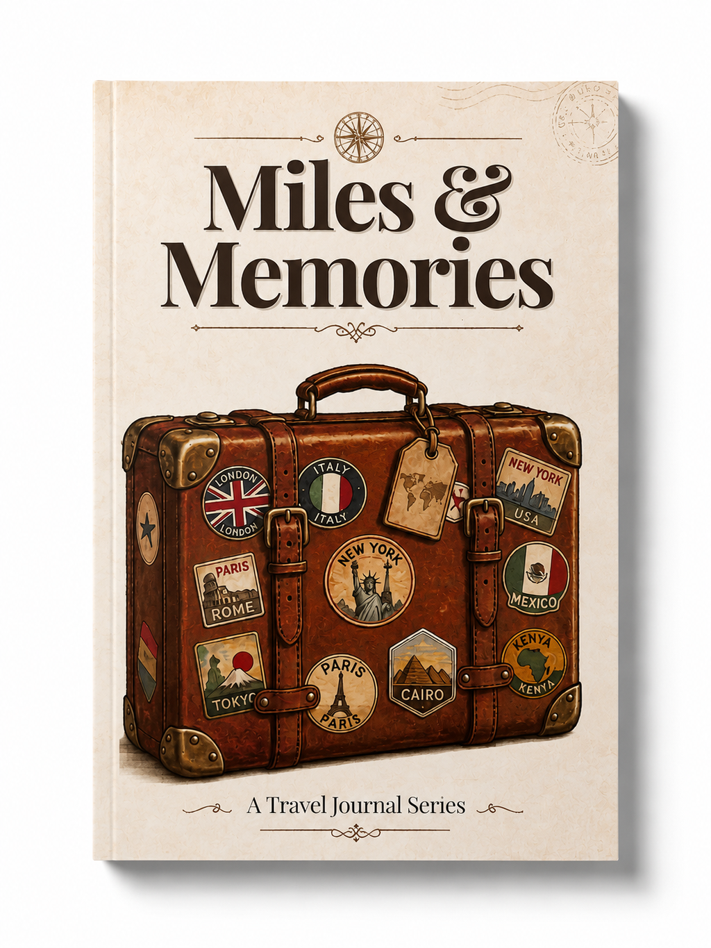 Miles & Memories: Guided Travel Journal & Keepsake for Trips, Adventures and Vacations (Copy)