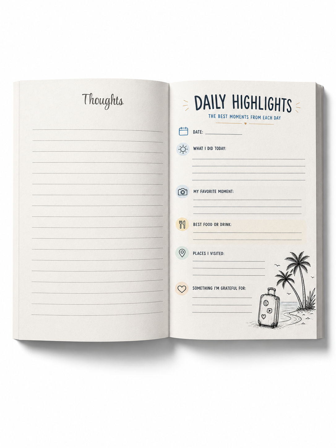 Miles & Memories: Guided Travel Journal & Keepsake for Trips, Adventures and Vacations (Copy)