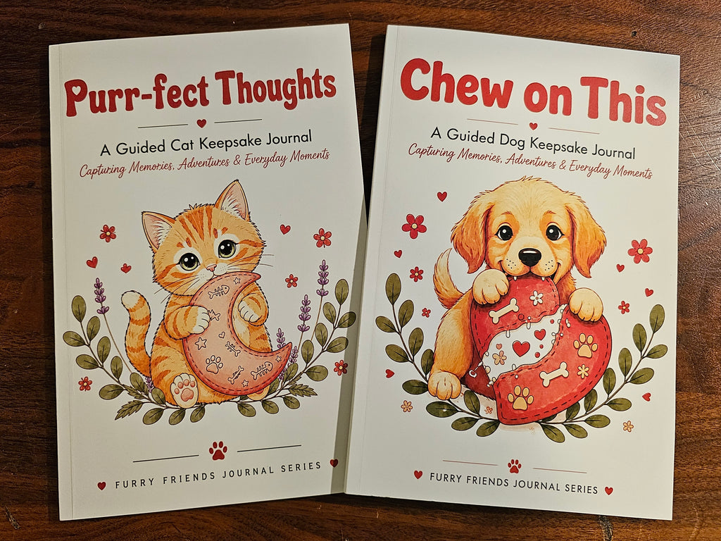 Purr-fect Thoughts: Guided Cat Memory Book & Keepsake Journal for Cat Lovers