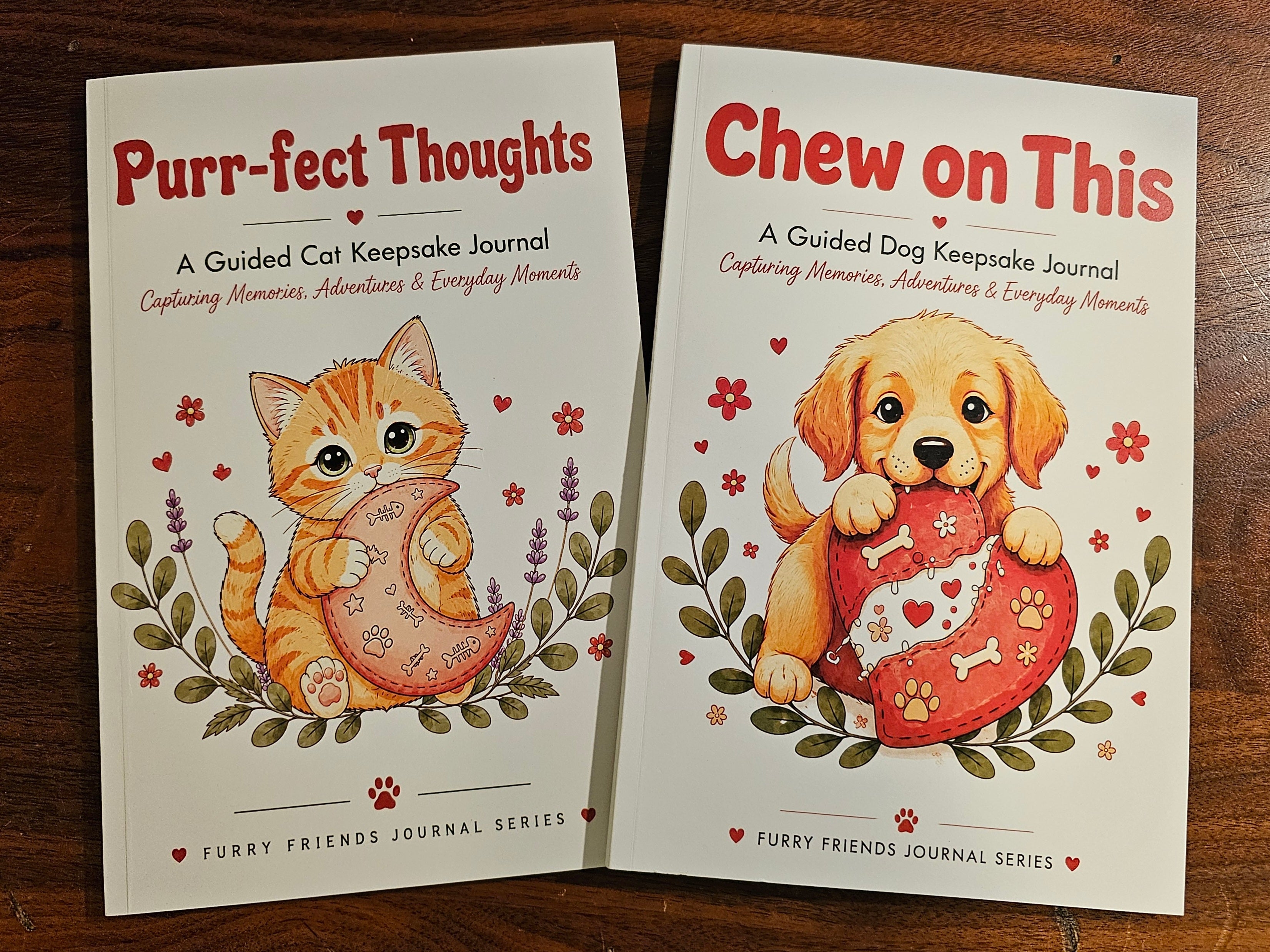 Purr-fect Thoughts: Guided Cat Memory Book & Keepsake Journal for Cat Lovers