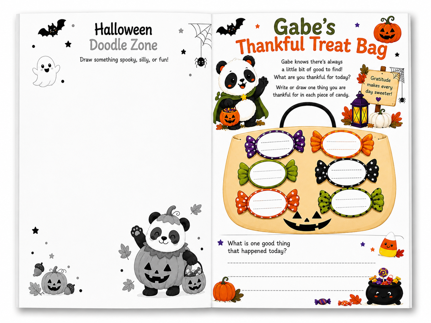 Halloween Spooky, Silly & Fun - Special Edition Activity Book for Kids Social Emotional Learning