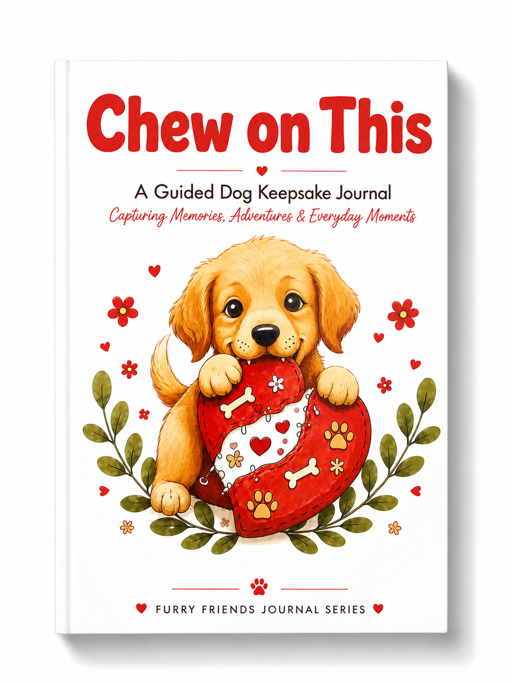 Chew on This: Guided Dog Memory Book & Keepsake Journal for Dog Lovers