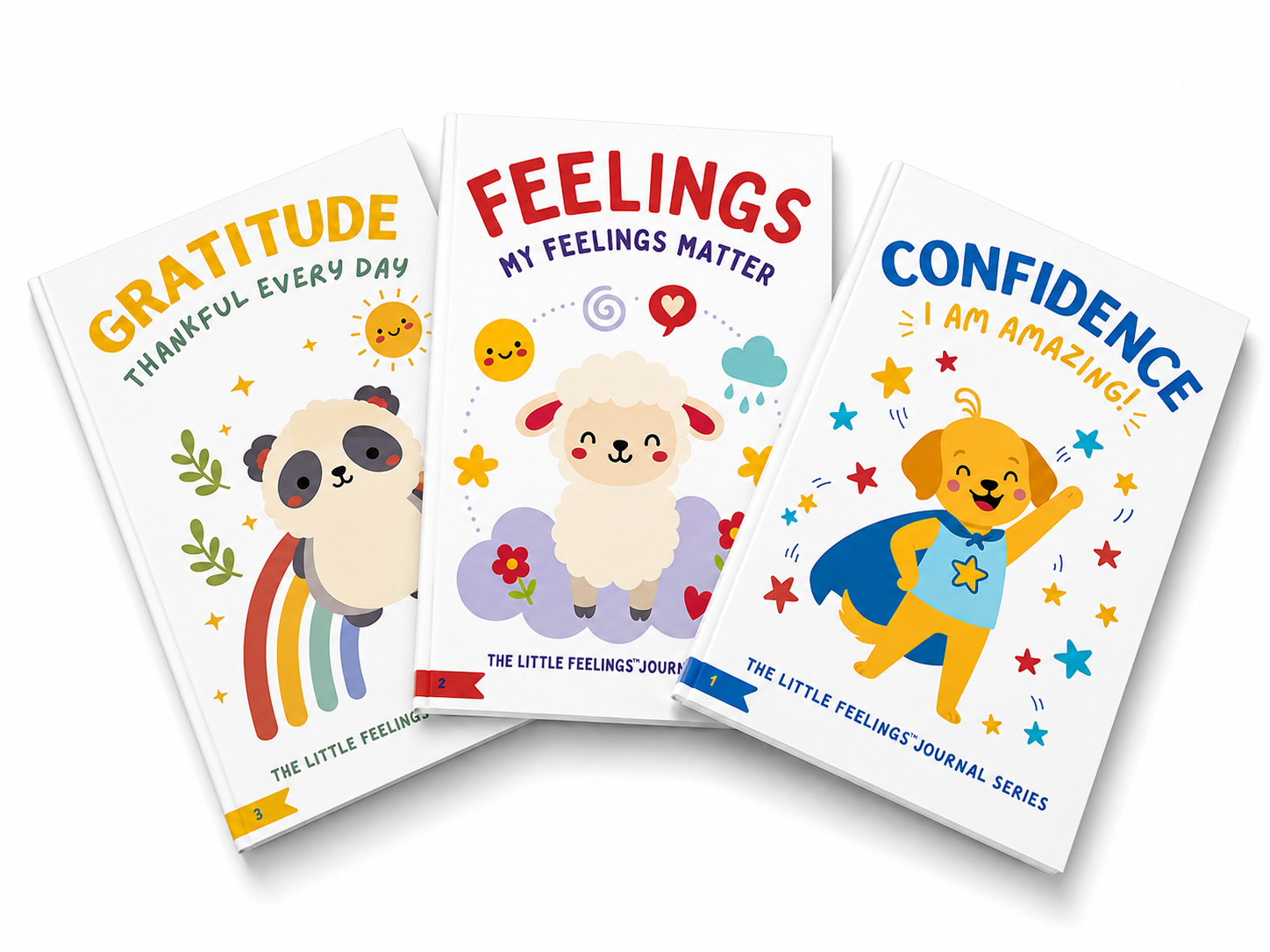 The Little Feelings 3-Book Bundle: Guided Keepsake Journal Collection for Kids