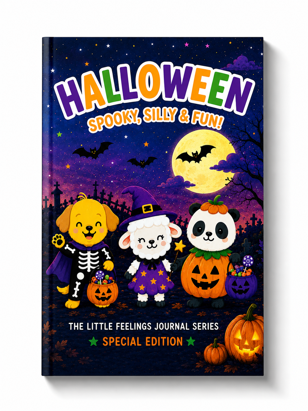 Halloween Spooky, Silly & Fun - Special Edition Activity Book for Kids Social Emotional Learning