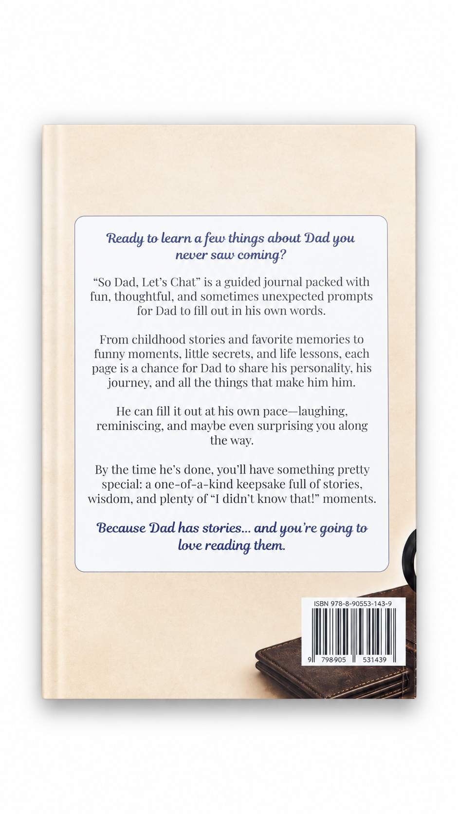 So Dad, Let's Chat: Guided Keepsake Journal for Dad's Memories, Stories & Life Lessons
