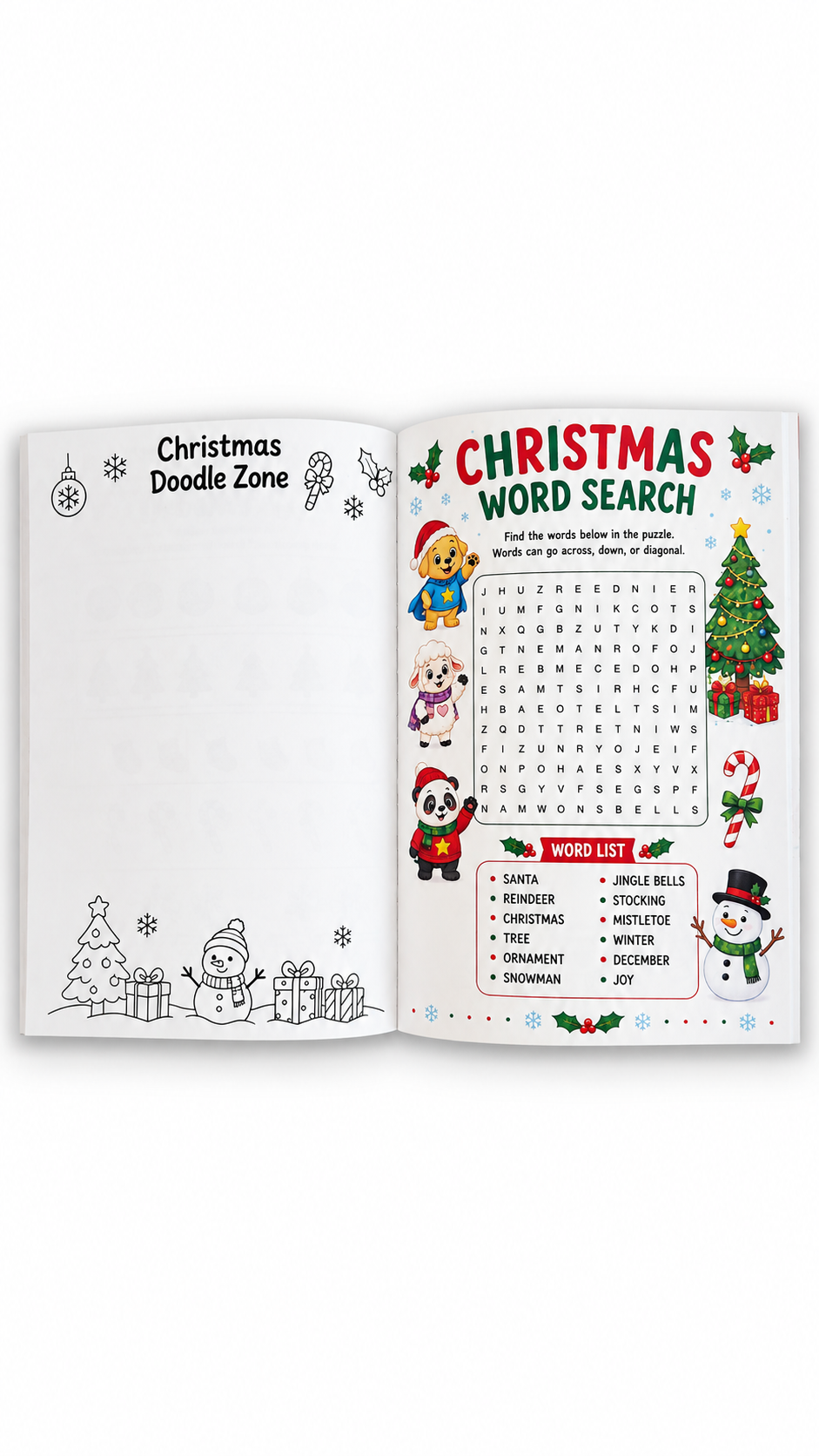 Stocking Stuffer: The Little Feelings Christmas Activity Book - Special Holiday Edition for Kids Social Emotional Learning