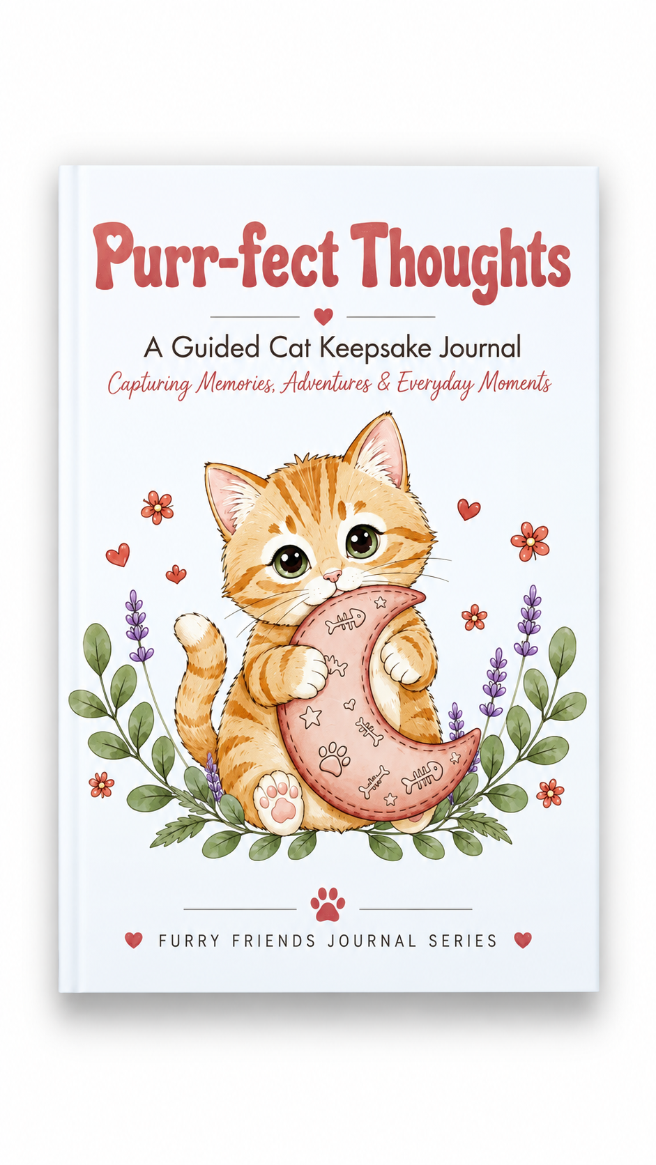 Purr-fect Thoughts: Guided Cat Memory Book & Keepsake Journal for Cat Lovers