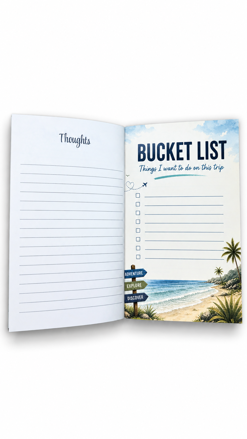 Miles & Memories: Guided Travel Journal & Keepsake for Trips, Adventures and Vacations