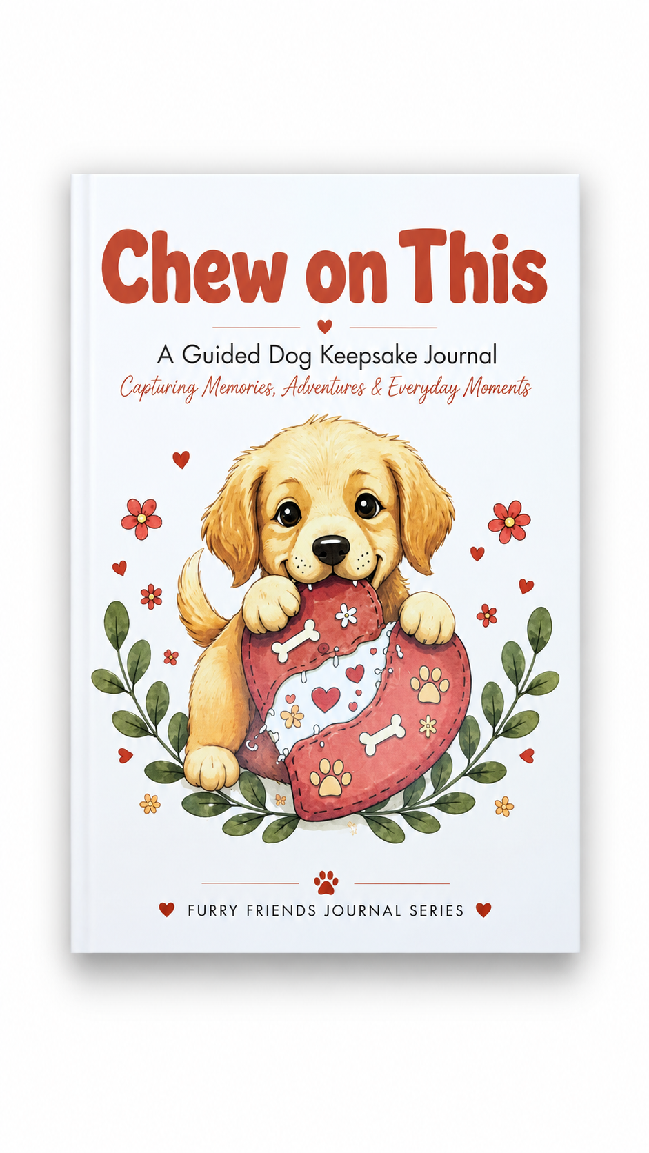 Chew on This: Guided Dog Memory Book & Keepsake Journal for Dog Lovers