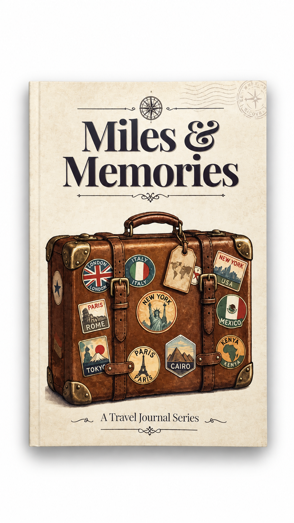 Miles & Memories: Guided Travel Journal & Keepsake for Trips, Adventures and Vacations