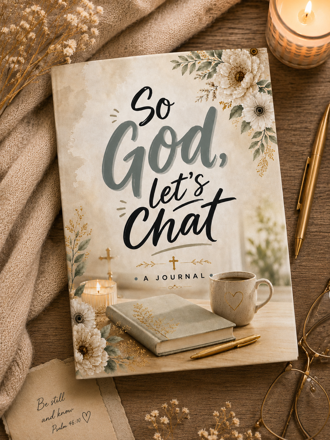 So God, Let's Chat™: Guided Christian Faith Journal & Prayer Keepsake