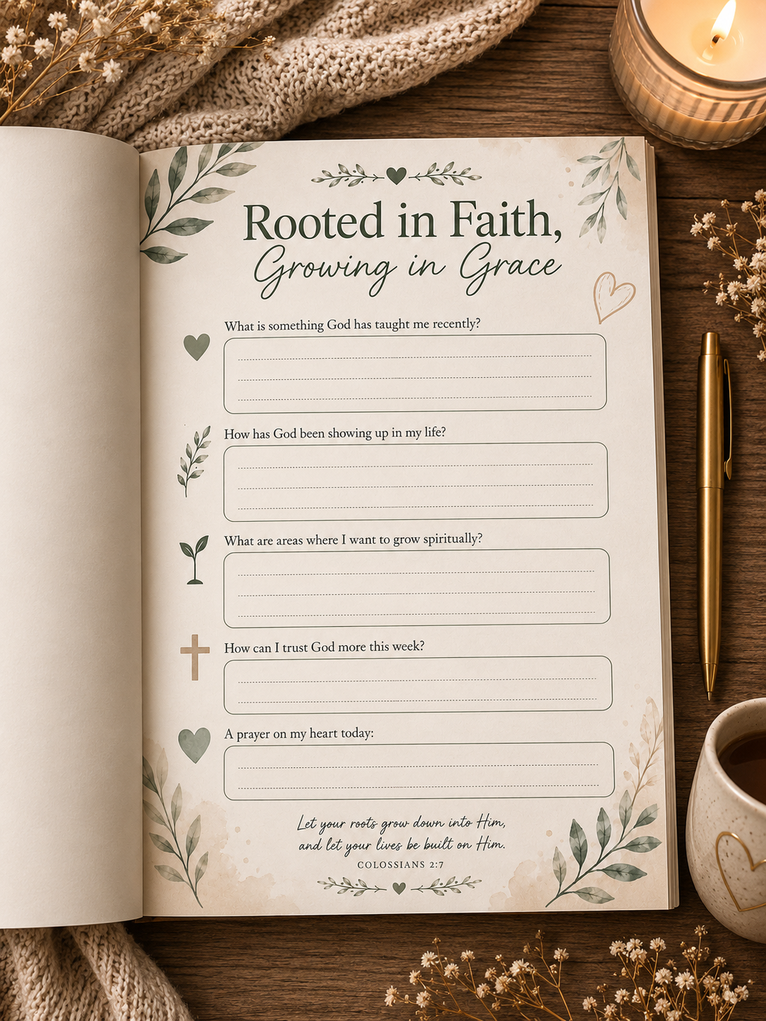 So God, Let's Chat™: Guided Christian Faith Journal & Prayer Keepsake